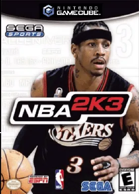 NBA 2K3 box cover front